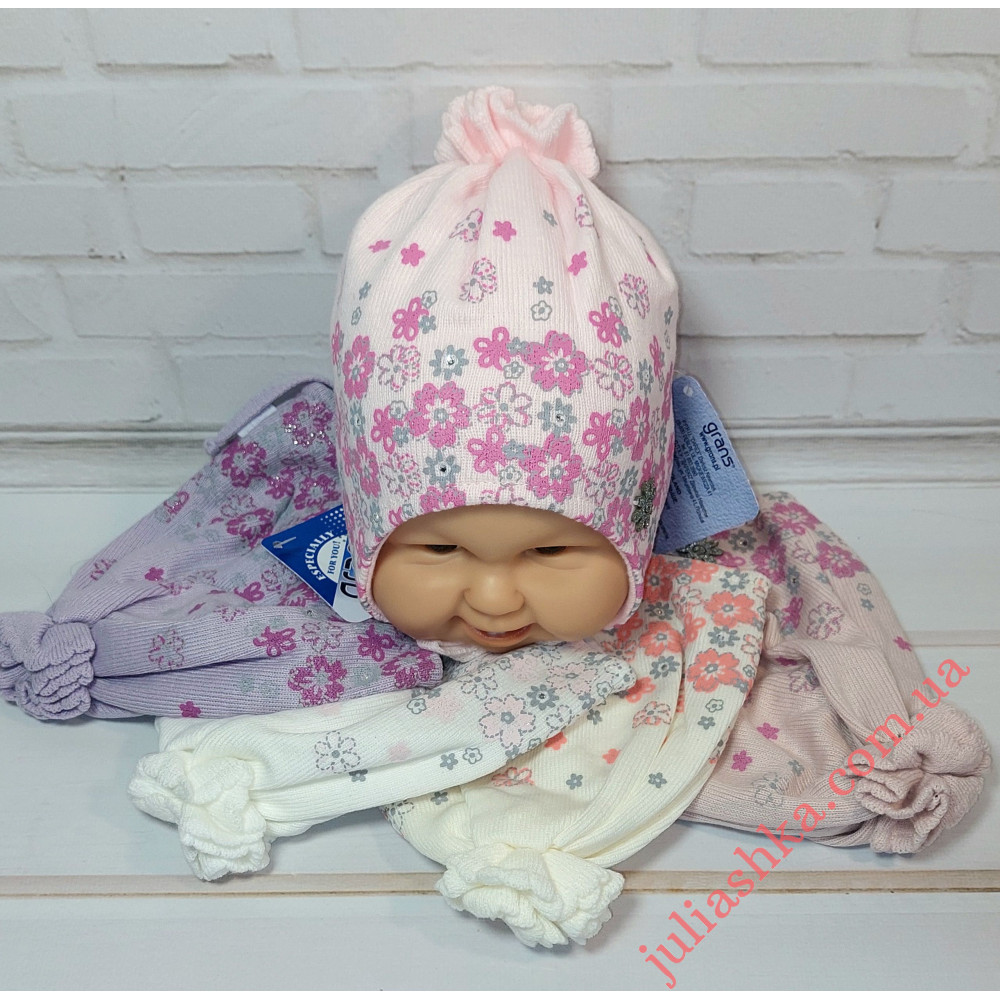 №145-D GRANS(38-40р.дитяча в’язана шапочка)