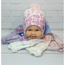 №145-D GRANS(38-40р.детская вязаная шапочка)