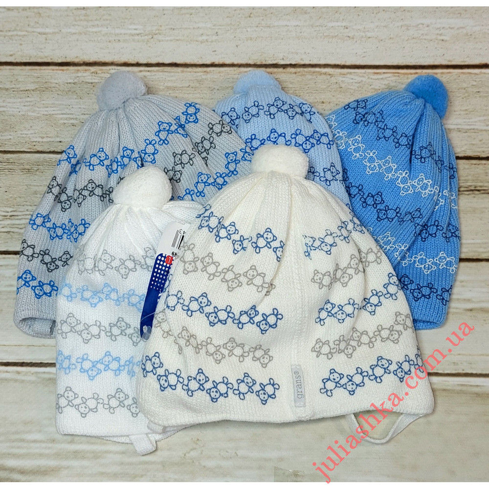 №151-D GRANS(38-40р.дитяча в’язана шапочка)