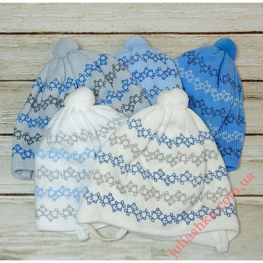 №151-D GRANS(38-40р.детская вязаная шапочка)