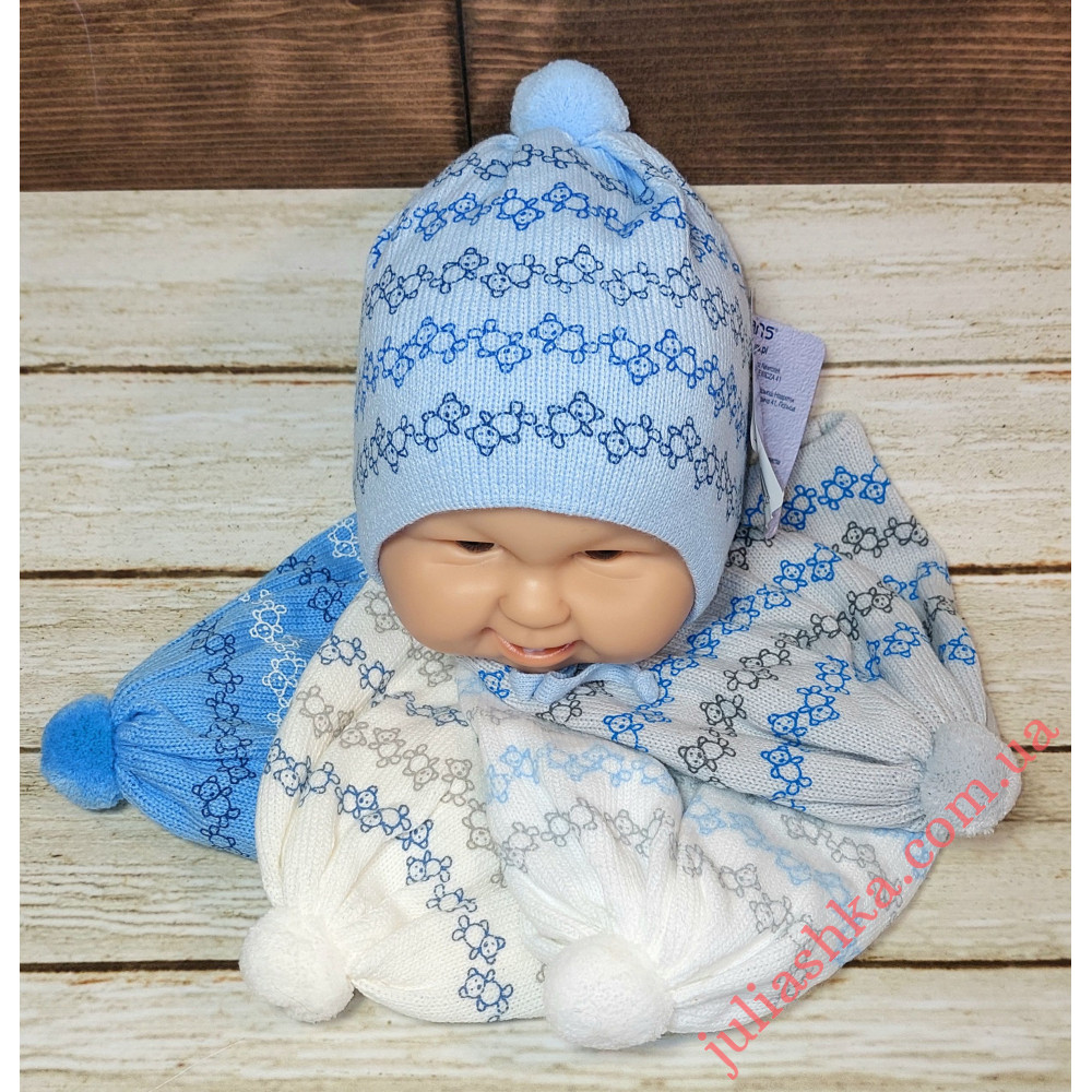 №151-D GRANS(38-40р.детская вязаная шапочка)