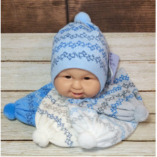 №151-D GRANS(38-40р.дитяча в’язана шапочка)