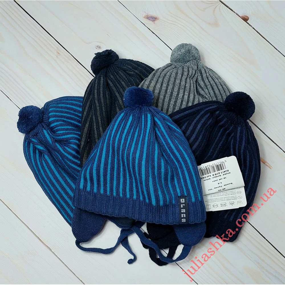 Ku413-D GRANS(48-50р.дитяча в’язана шапка)