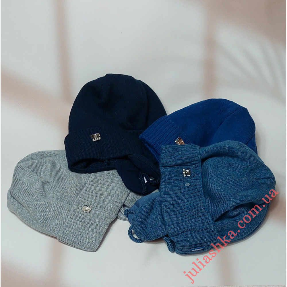 1921 AGBO(46-48р.детская вязаная шапка)