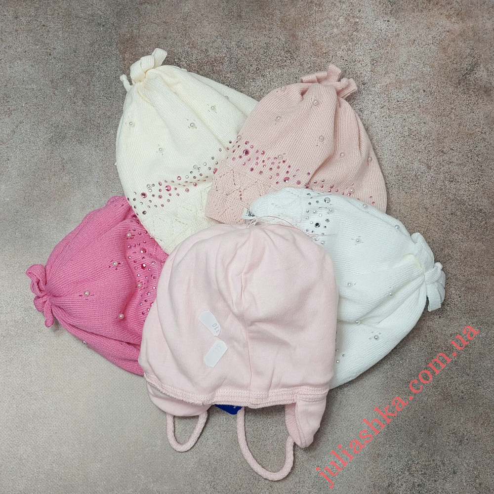 2129 AGBO(44-46р.детская вязаная шапка)