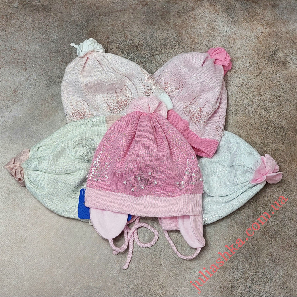 2137 AGBO(44-46р.детская вязаная шапка)