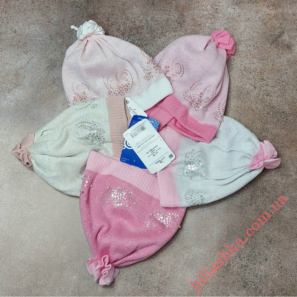 2137 AGBO(44-46р.детская вязаная шапка)