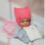 2088 AGBO(48-50р.детская вязаная шапка)