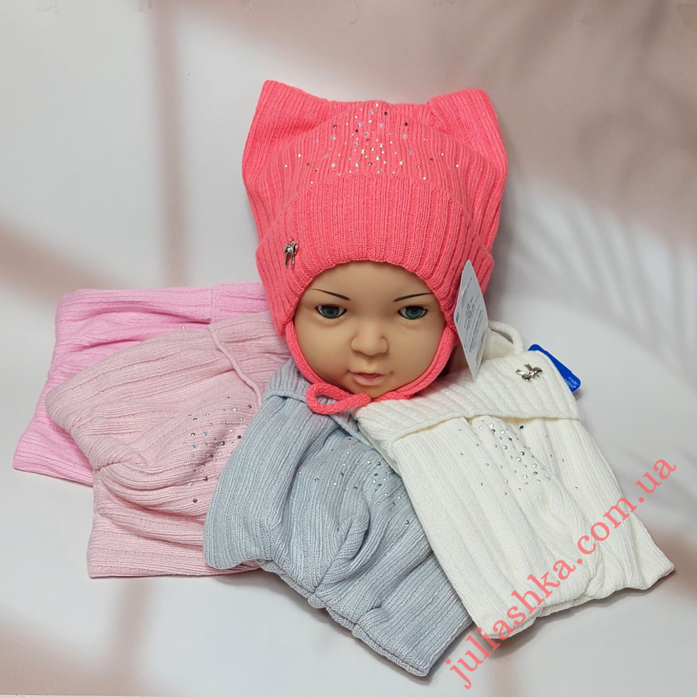 2088 AGBO(48-50р.дитяча в’язана шапка)