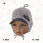 4128 MAGROF (46-50р.трикотажная шапка)