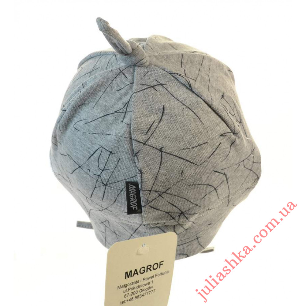 4128 MAGROF (46-50р.трикотажная шапка)