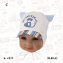 4139 MAGROF (38-42р.детская трикотажная шапка)