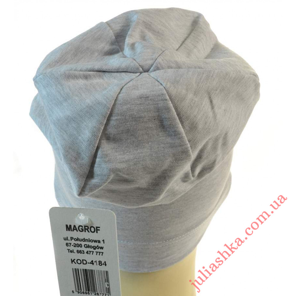 4184 MAGROF (48-52р.трикотажна шапка)