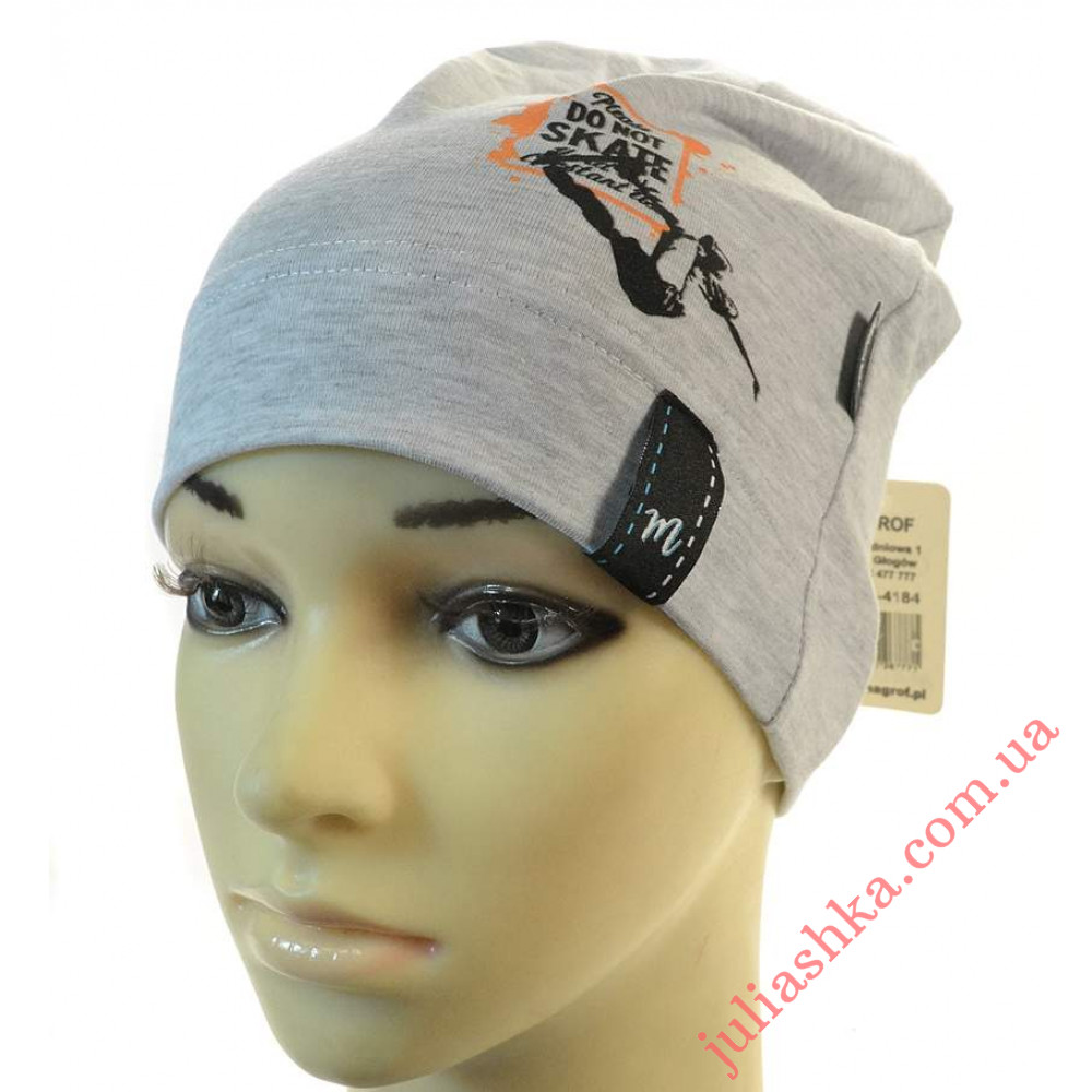 4184 MAGROF (48-52р.трикотажная шапка)