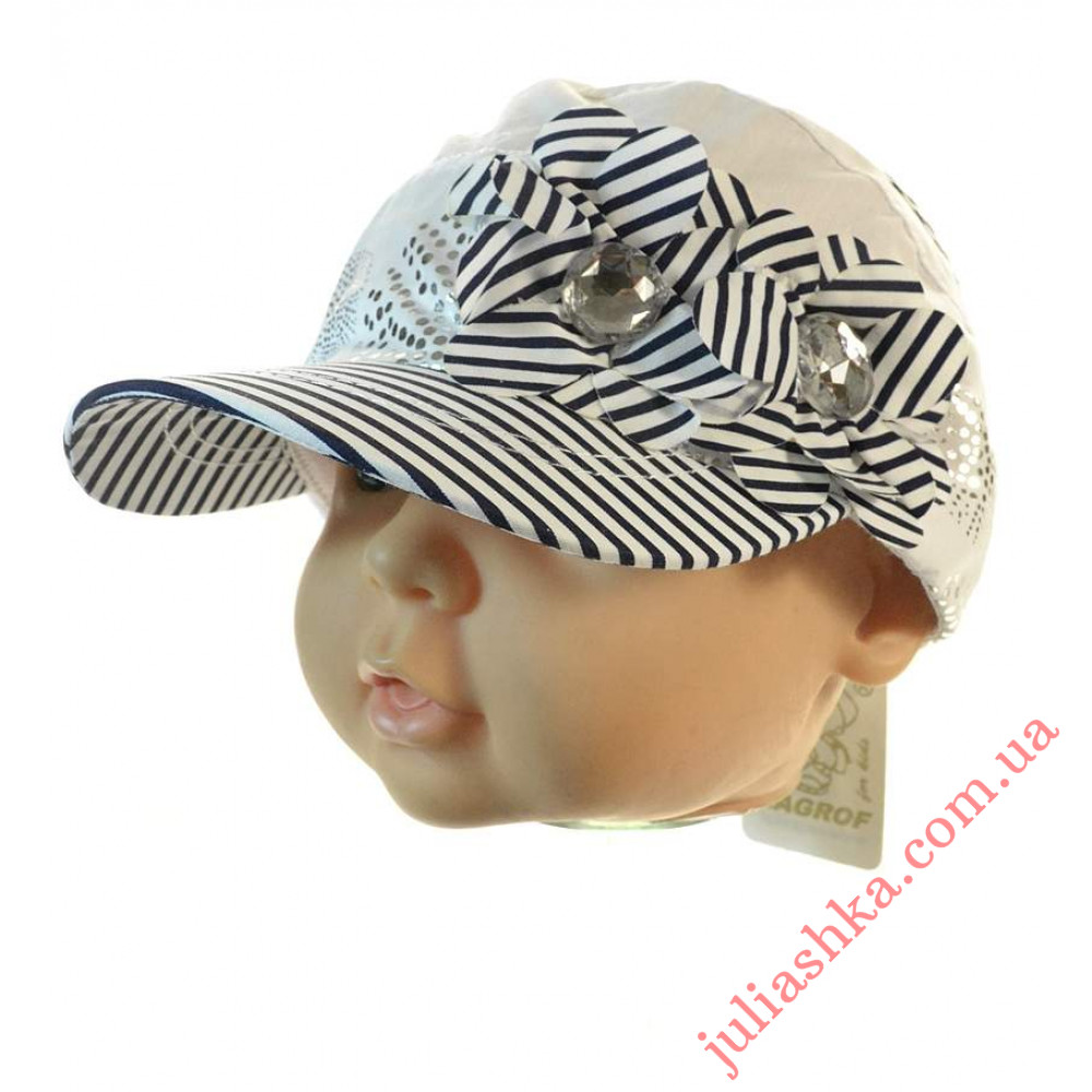 K-2627 MAGROF (48-52р.открытый затылок летняя бейсболка)