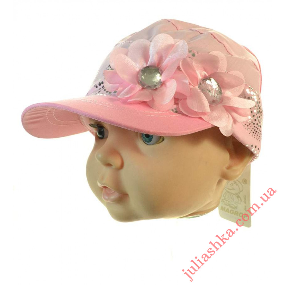 K-2627 MAGROF (48-52р.открытый затылок летняя бейсболка)