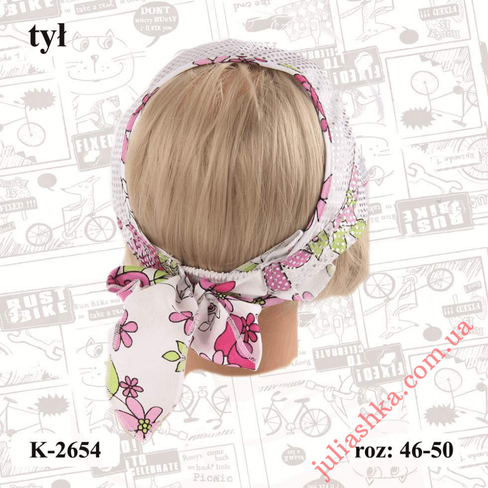 K-2654 MAGROF(46-50р.дитяча бейсболка з відкритою потилицею)