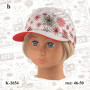K-2654 MAGROF(46-50р.дитяча бейсболка з відкритою потилицею)