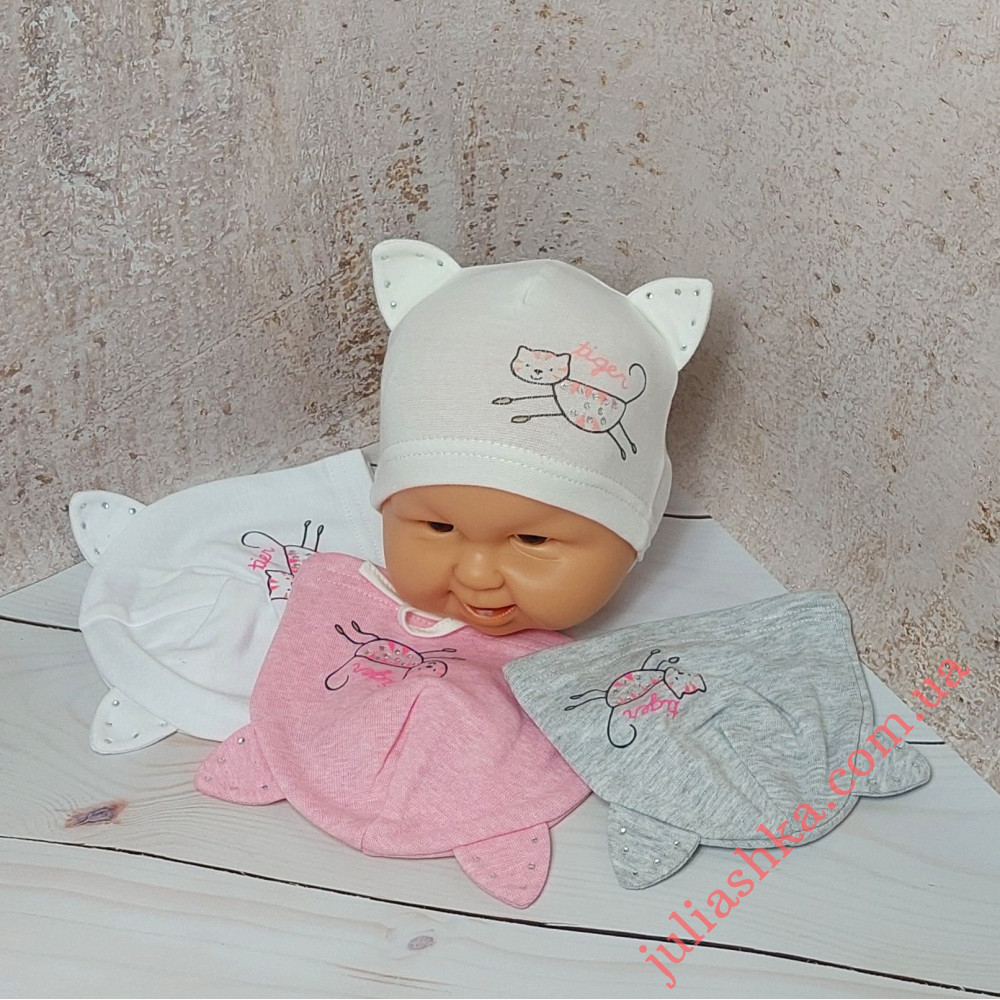 4303 MAGROF (36-42р.трикотажна шапка)