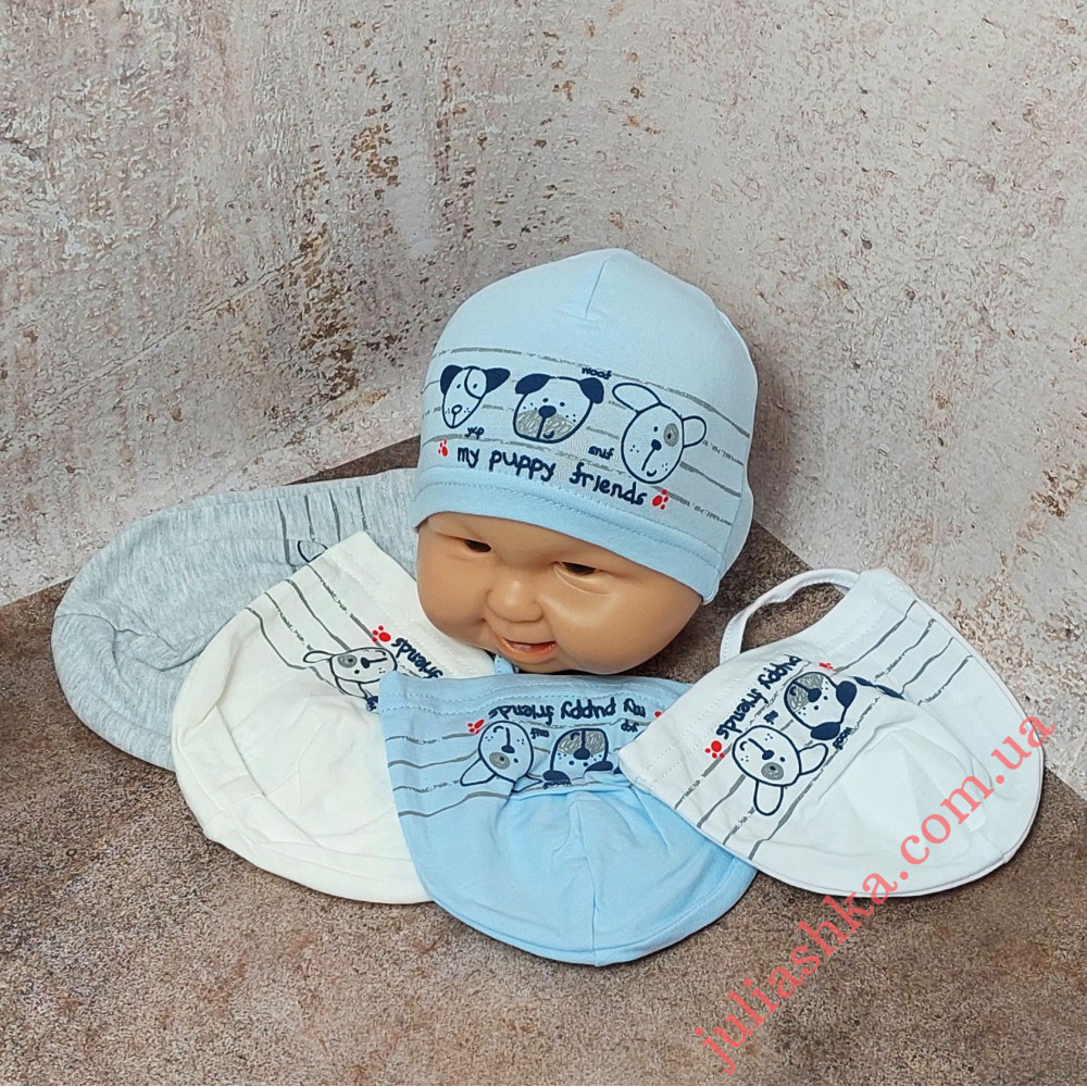 4298 MAGROF (36-42р.трикотажна шапка)