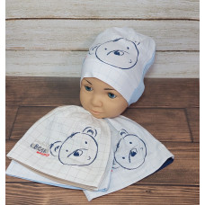 4265 MAGROF (42-46р.трикотажна шапка)