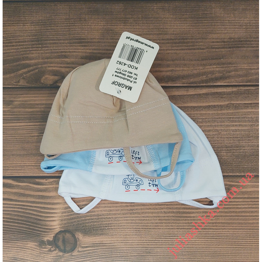 4262 MAGROF (36-42р.трикотажная шапка)