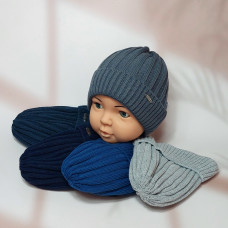 K523-D GRANS(46-48р.детская вязаная шапка)