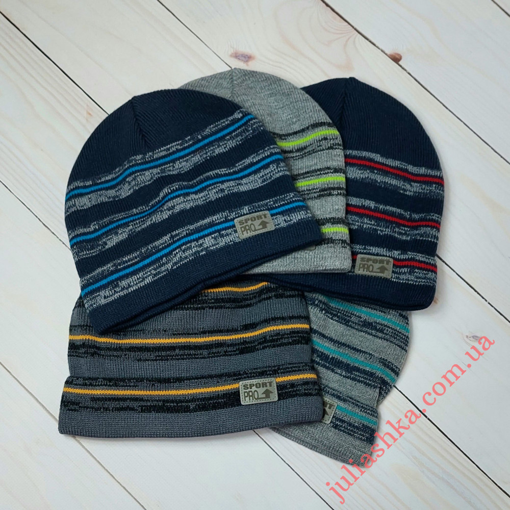 K529-D GRANS(48-50р.детская вязаная шапка)