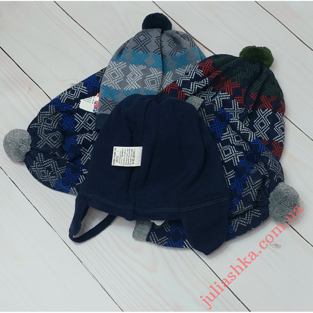 Ku442-D GRANS(48-50р.дитяча в’язана шапка)