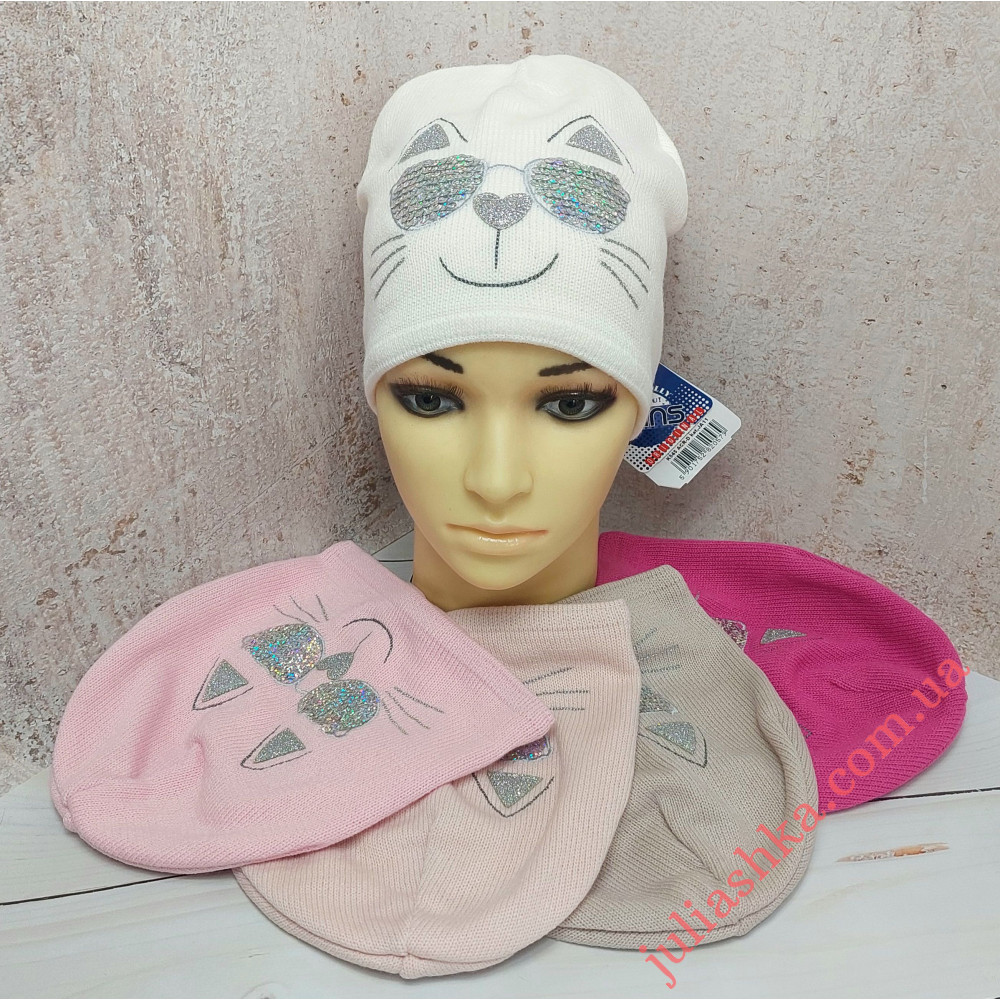 K545-D GRANS(48-50р.дитяча в’язана шапка)