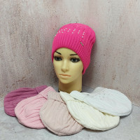 K548-D GRANS(52-54р.детская вязаная шапка)