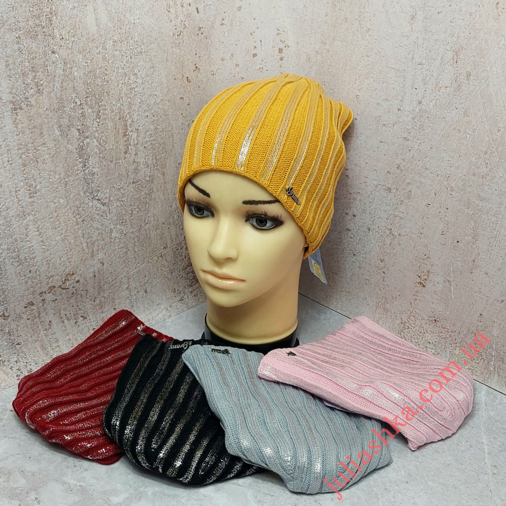 K557-D GRANS(52-54р.детская вязаная шапка)