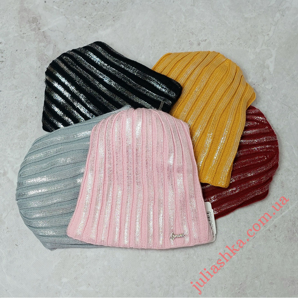 K557-D GRANS(52-54р.детская вязаная шапка)
