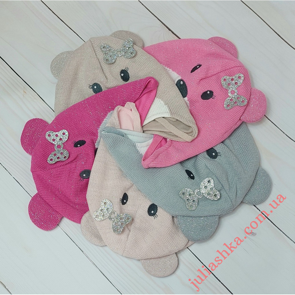 Ku467-D GRANS(46-48р.дитяча в’язана шапка)