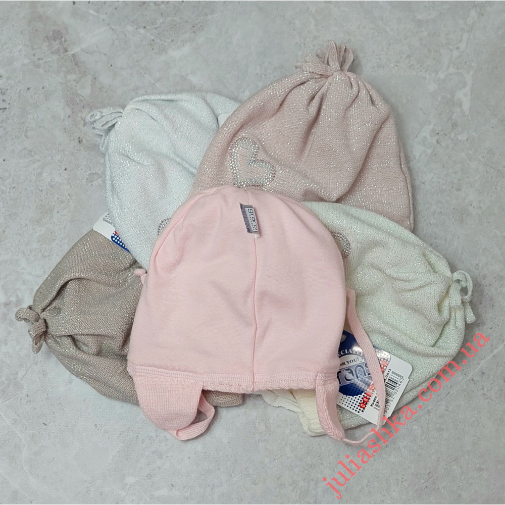 Ku468-D GRANS(46-48р.детская вязаная шапка)