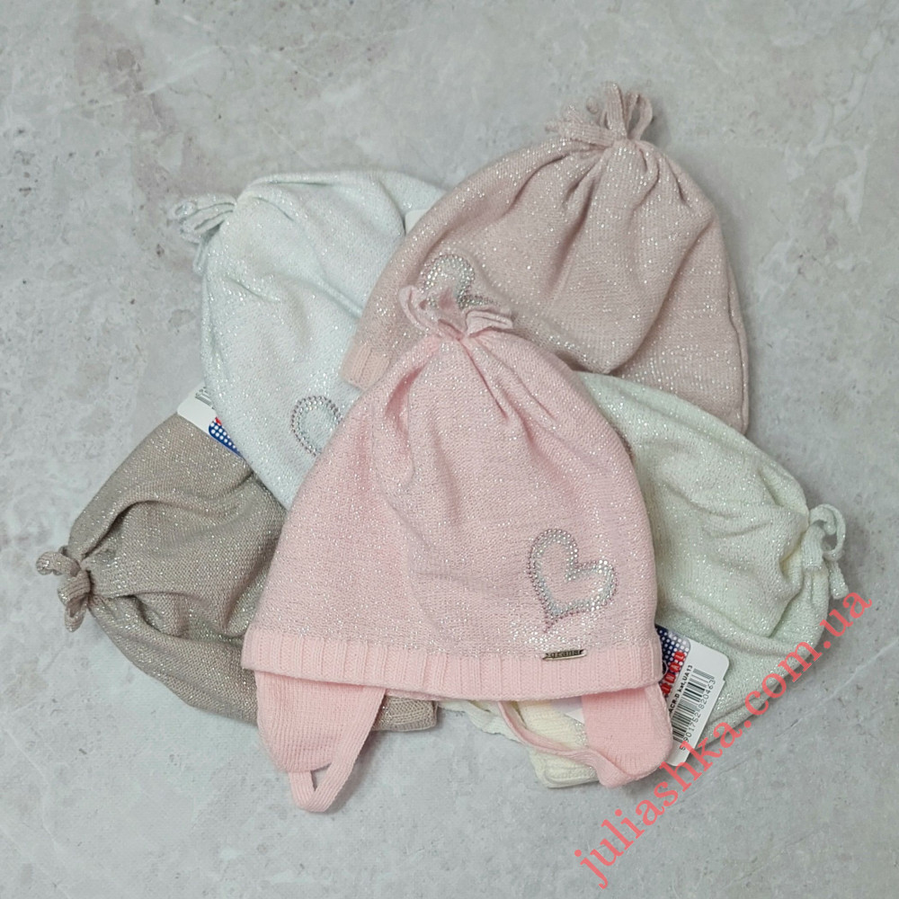 Ku468-D GRANS(46-48р.детская вязаная шапка)