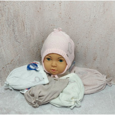 Ku468-D GRANS(46-48р.дитяча в’язана шапка)