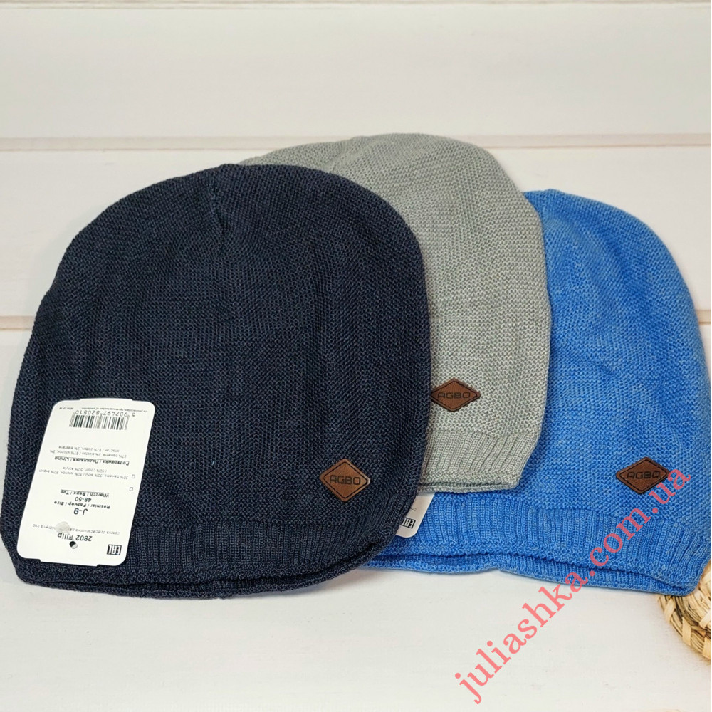 2802 AGBO(48-50р.детская вязаная шапка)