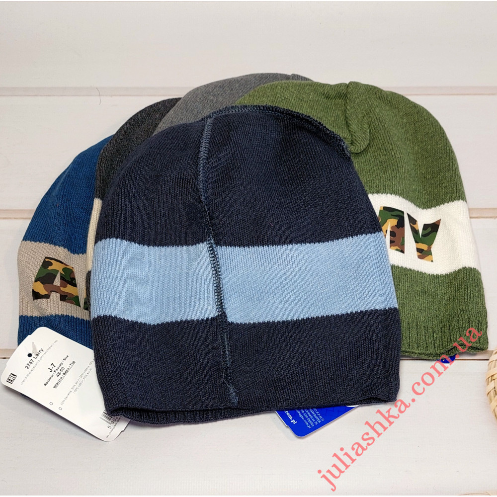 2747 AGBO(48-50р.дитяча в’язана шапка)