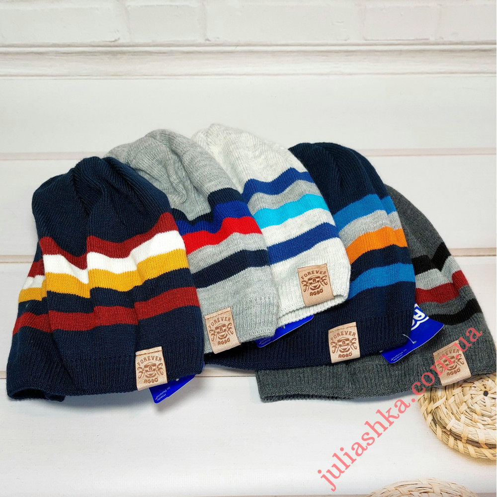 2742 AGBO(48-50р.детская вязаная шапка)