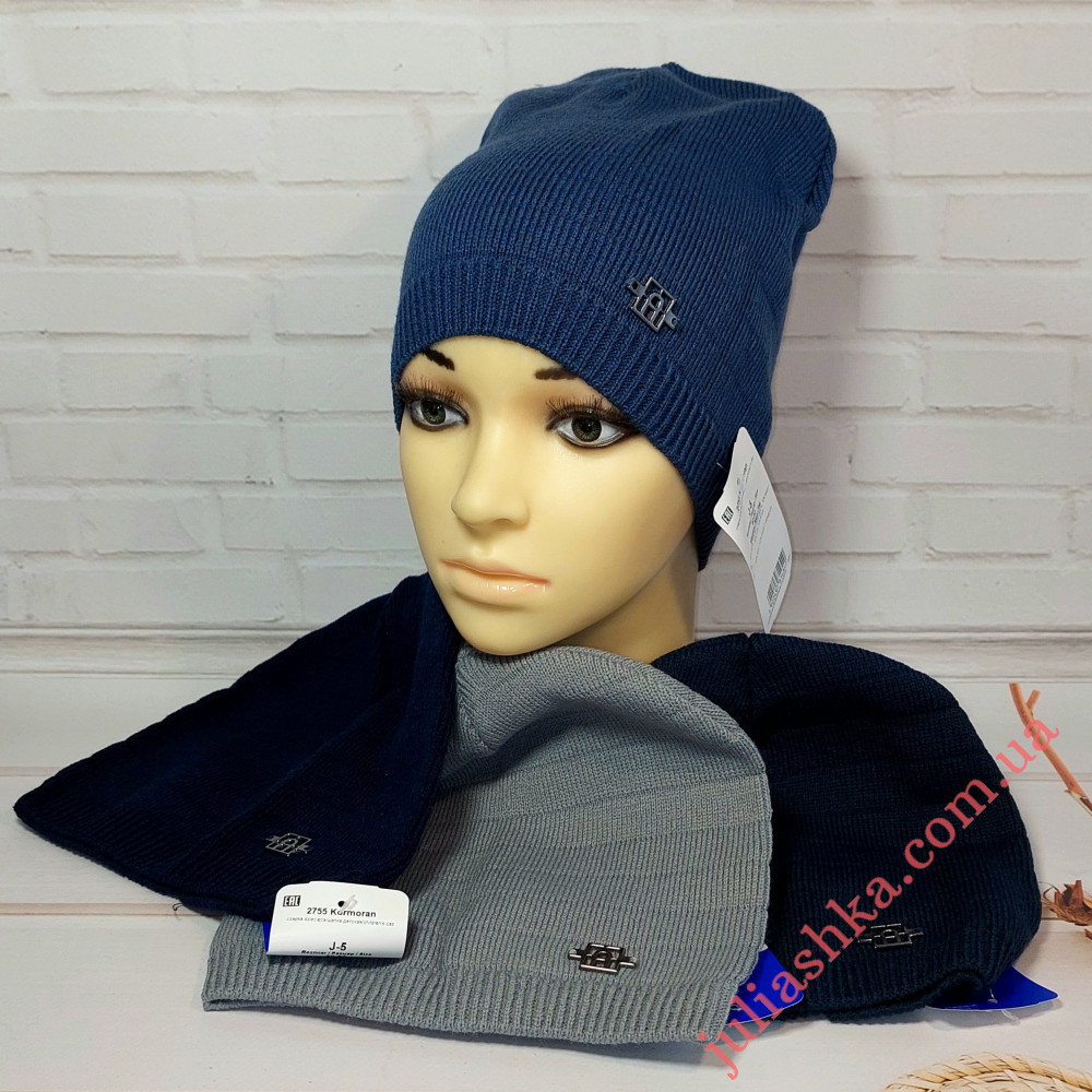 2755 AGBO(50-52р.дитяча в’язана шапка)