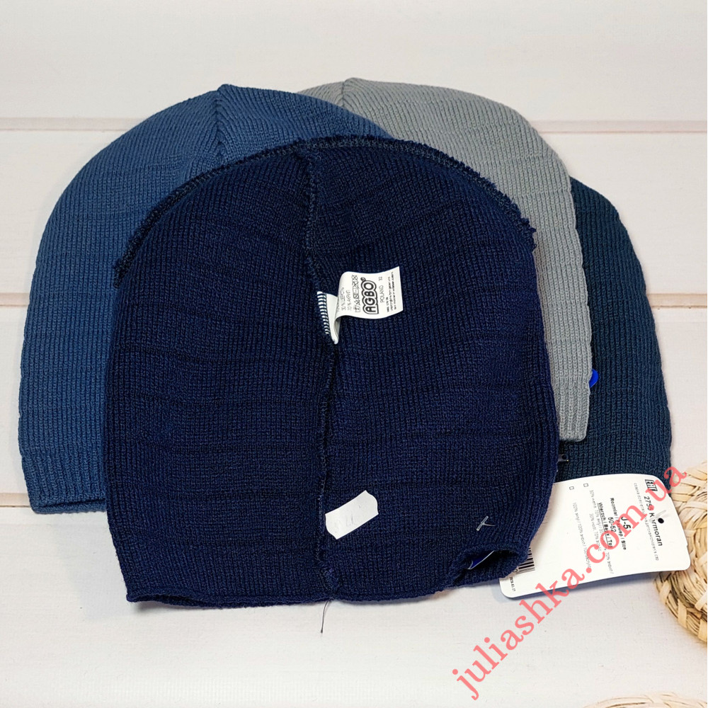 2755 AGBO(50-52р.детская вязаная шапка)