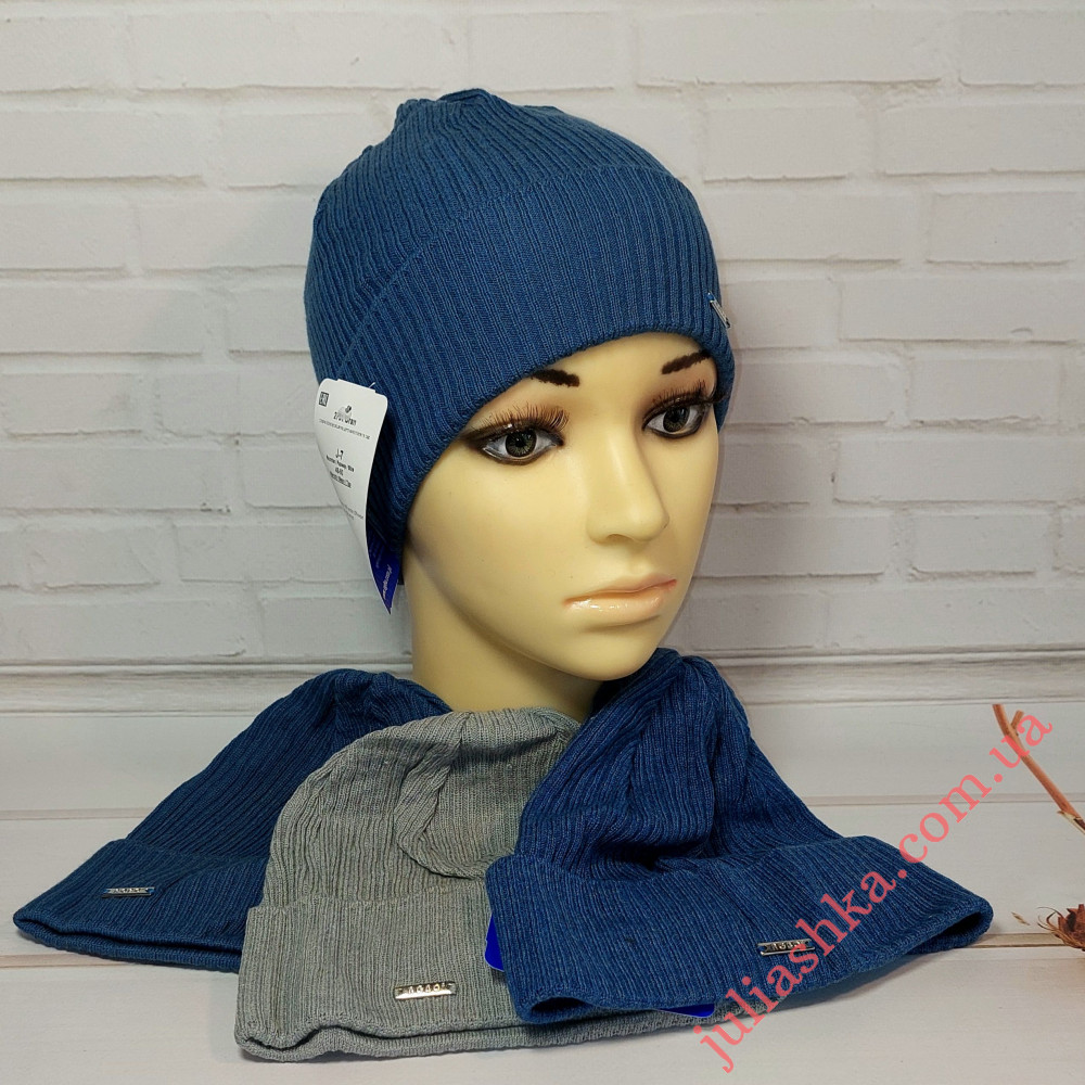 2751 AGBO(48-50р.детская вязаная шапка)