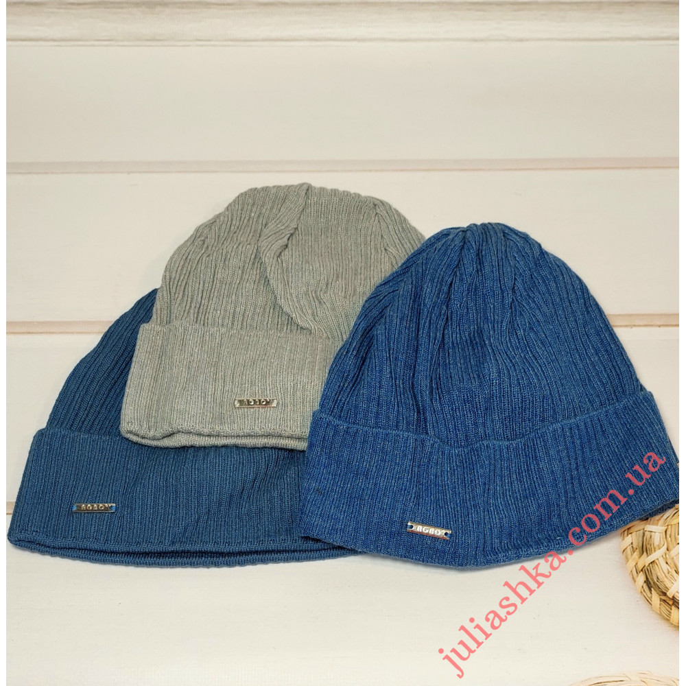 2751 AGBO(48-50р.детская вязаная шапка)