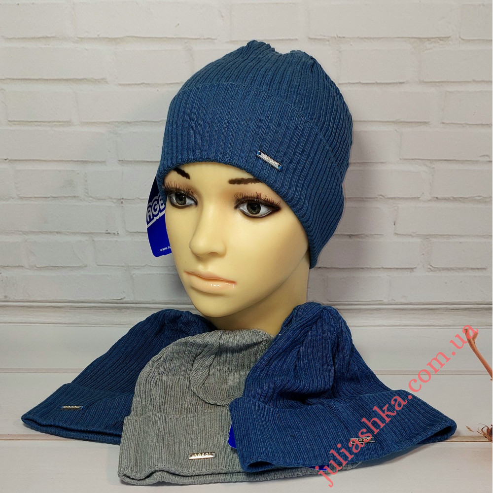 2751 AGBO(48-50р.детская вязаная шапка)