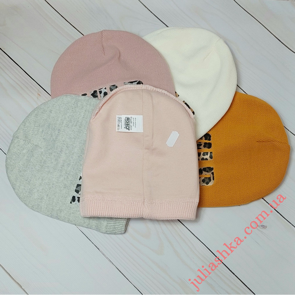 2762 AGBO(46-48р.детская вязаная шапка)