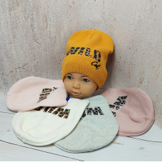 2762 AGBO(46-48р.дитяча в’язана шапка) 2762 AGBO(46-48р.дитяча в’язана шапка)