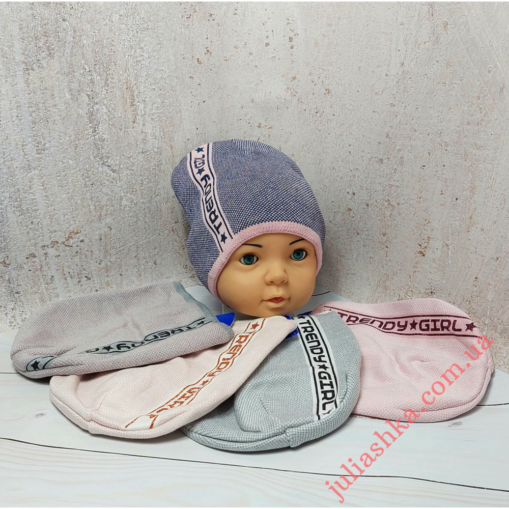 2720 AGBO(48-50р.детская вязаная шапка)