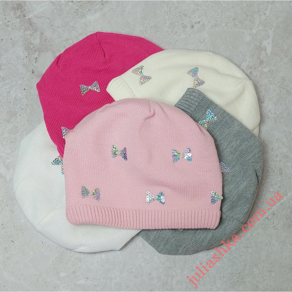 K544-D GRANS(48-50р.дитяча в’язана шапка)