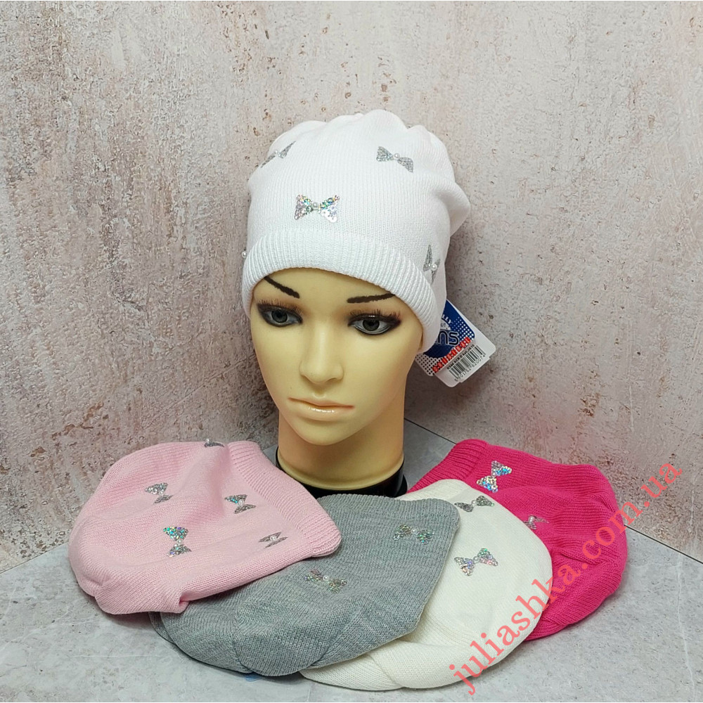 K544-D GRANS(48-50р.дитяча в’язана шапка)